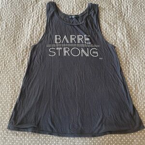 Barre workout tank top